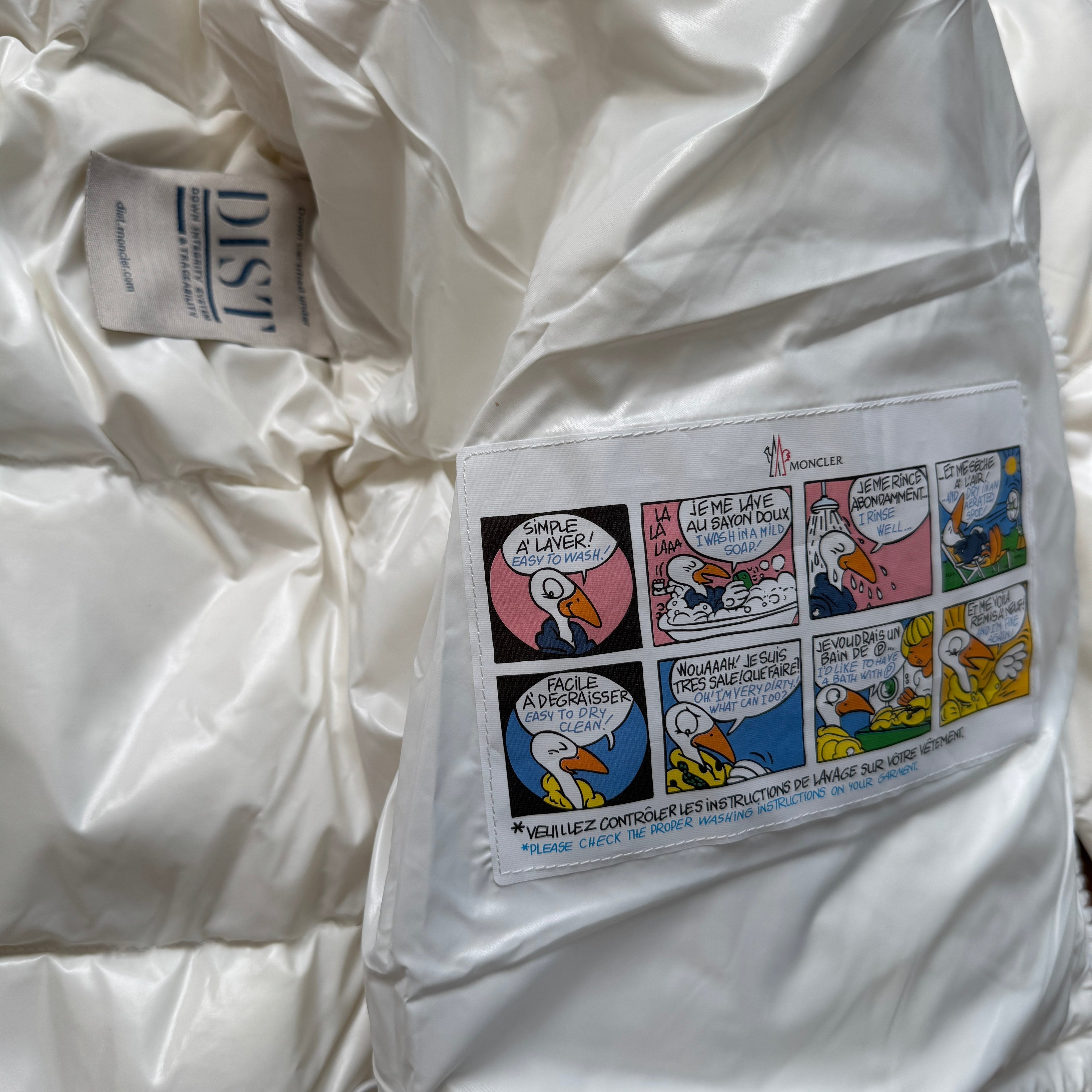 Moncl3r jacket (NFC scannable, size chart last pic) - EestiLeiud