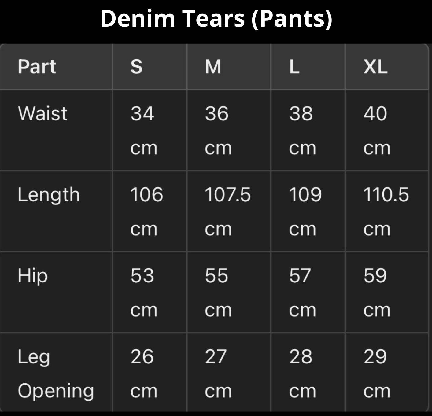 Denim Tears (Tracksuit) - Eestileiud