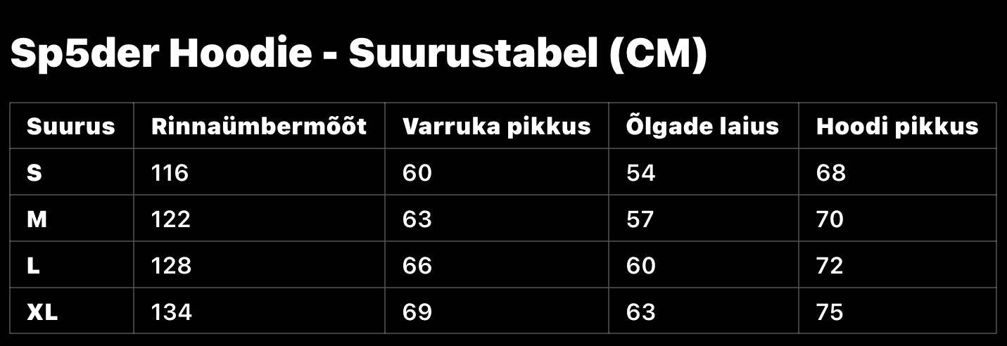 Sp5der Tracksuit - Eestileiud